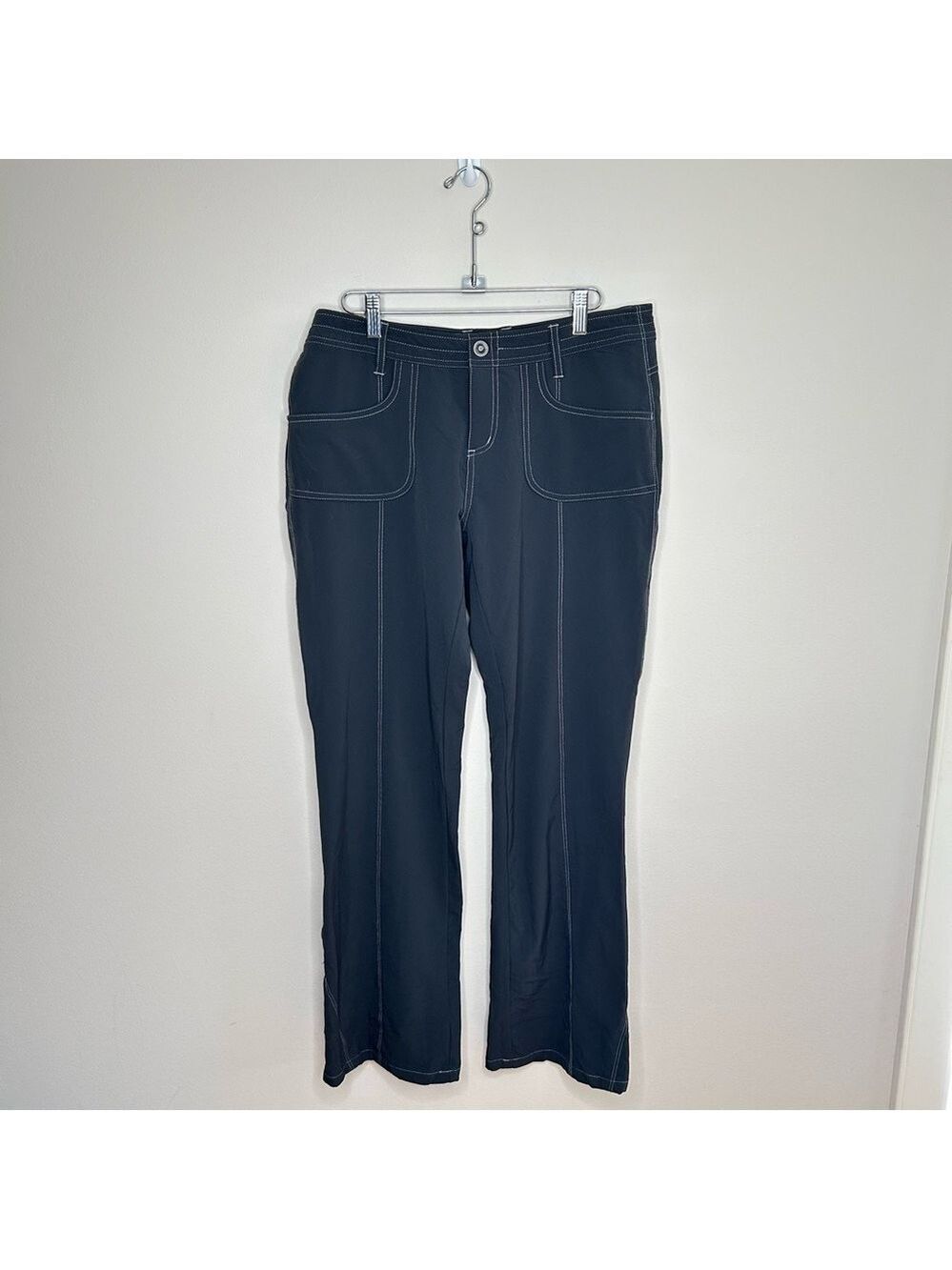 KUHL Black Nylon Hiking Pants Size 10